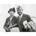 thumbnail image 1 of Will Rogers And His Wife Betty In Seattle In August 1935. Shortly Afterward History (36 x 24), 1 of 2