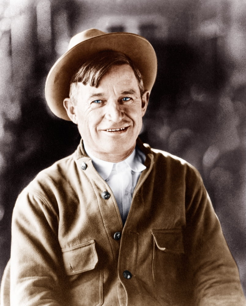 Will Rogers Canvas Art - (16 x 20)