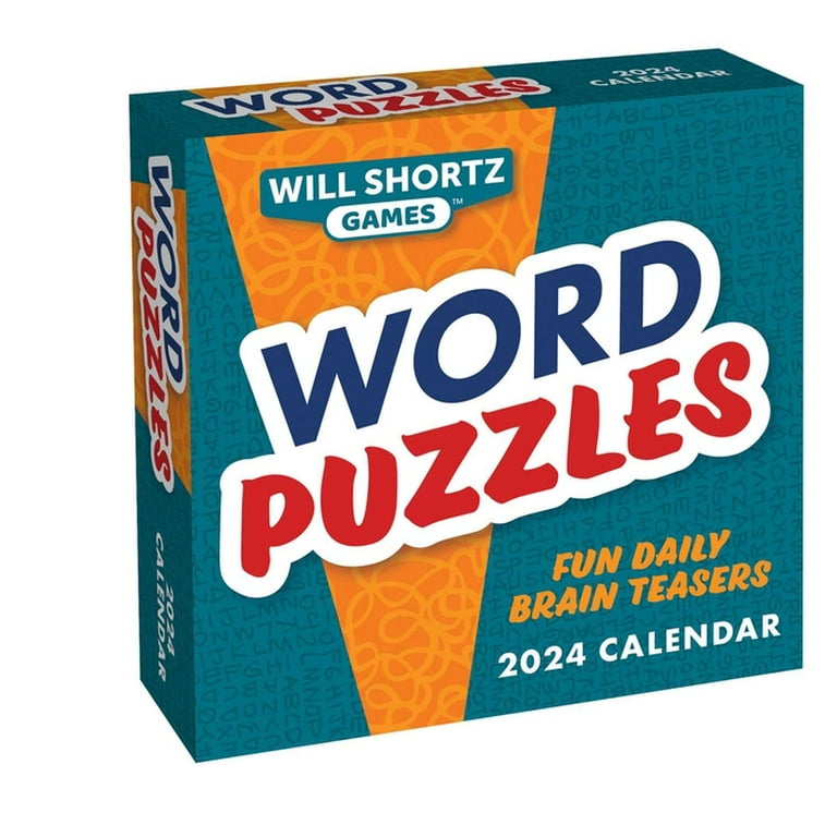 Will Shortz Games: Word Puzzles 2024 Day-to-Day Calendar: Fun