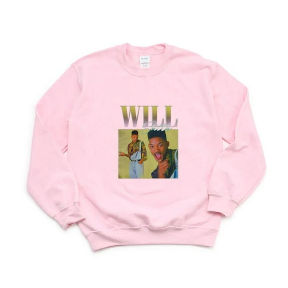 Will Smith Fresh Prince Bel Air Vintage 90s TV Show Actor Rap Retro Fan Sweatshirt, for men & women, up to size 5XL