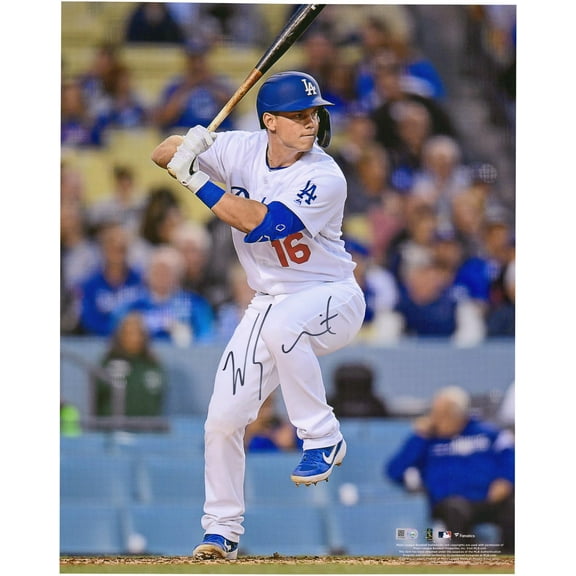 Will Smith Los Angeles Dodgers Autographed 16" x 20" Hitting Photograph - Fanatics Authentic Certified