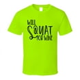 thumbnail image 1 of TrendyTees Funny And Sarcastic Novelty Wine Lover Workout T-Shirt, Unisex, 1-Pack, 1 of 1
