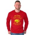 thumbnail image 1 of Will Trade Sister for Taco Funny Food Plus Size Long Sleeve Graphic Tee Shirt Brisco Brands 2X, 1 of 5