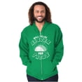 thumbnail image 1 of Will Trade Sister for Taco Funny Food Zip Up Hoodie Men's Women's Brisco Brands 2X, 1 of 6
