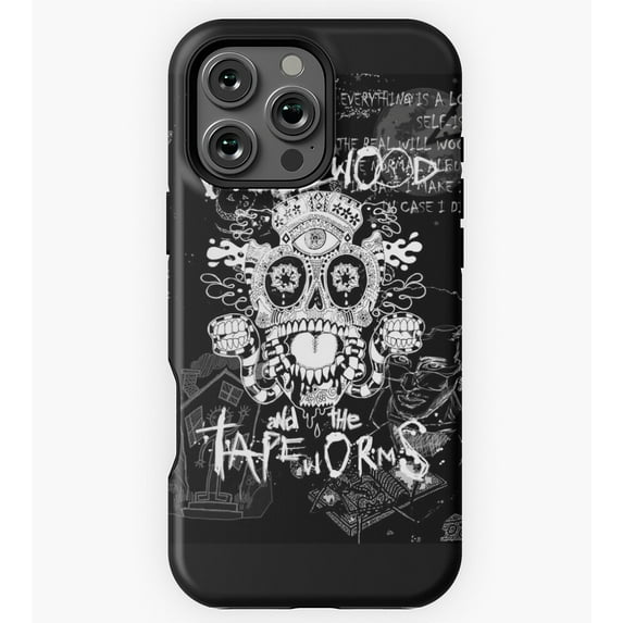 Will Wood and The Tapeworms Artwork Design GA6662 Phone Case for iPhone 11 to 17 Pro Max