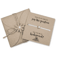 thumbnail image 1 of Will You Be My Bridesmaid Gifts. Bridesmaid Proposal Gifts with a Floral Bracelet, Heartfelt Card and Gift Wrap, 1 of 5