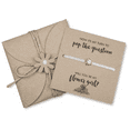 thumbnail image 1 of Will You Be My Flower Girl Proposal Gifts. Flower Girl Gift with a Flower Girl Bracelet, Heartfelt Card and Gift Wrap, 1 of 2