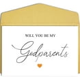 Will You Be My Godparents Card, Godparent Proposal Card, Will You Be My God Parents Card