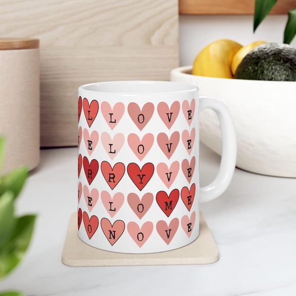 Will You Marry Me Mug  Hidden Message Proposal, Valentine's Gift