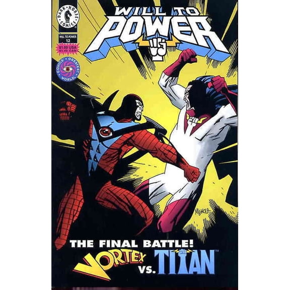 Will to Power #12 VF ; Dark Horse Comic Book