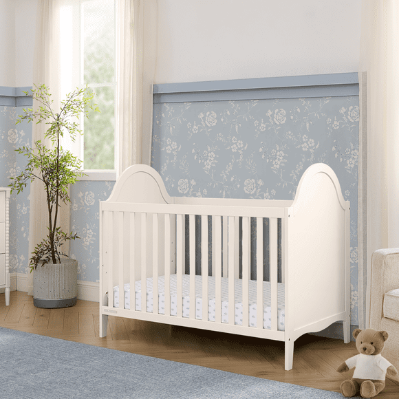 Delta Children Willa 4-in-1 Convertible Crib, Soft Beige