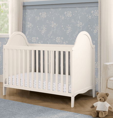 Delta Children Willa 4-in-1 Convertible Crib, Soft Beige