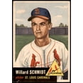 thumbnail image 1 of Willard Schmidt Rookie Card 1953 Topps #168, 1 of 2
