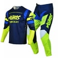 thumbnail image 1 of Willbros, Blue Yellow Motorsport Pants for Adult W32 with Offroad Jersey, 1 of 10