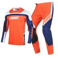 thumbnail image 1 of Willbros Mens MX Gear Set Dirt Bike Offroad Motocross Jersey Pants Combo BMX ATV Enduro Blue Orange (Jersey XXL Pants 38), 1 of 7