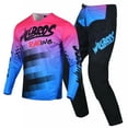 thumbnail image 1 of Willbros Motocross Jersey Pants Combo MX Gear Set Offroad Dirt Bike Outfit Men's Women Racewear Pink (Jersey Adult L/Pants W34), 1 of 6