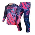 thumbnail image 1 of Willbros Motocross MX Jersey Pant Combo Mens Women Dirt Bike Off-road Racewear Riding Racing Pink Gear Set (Jersey Adult XXL/Pants W38), 1 of 7