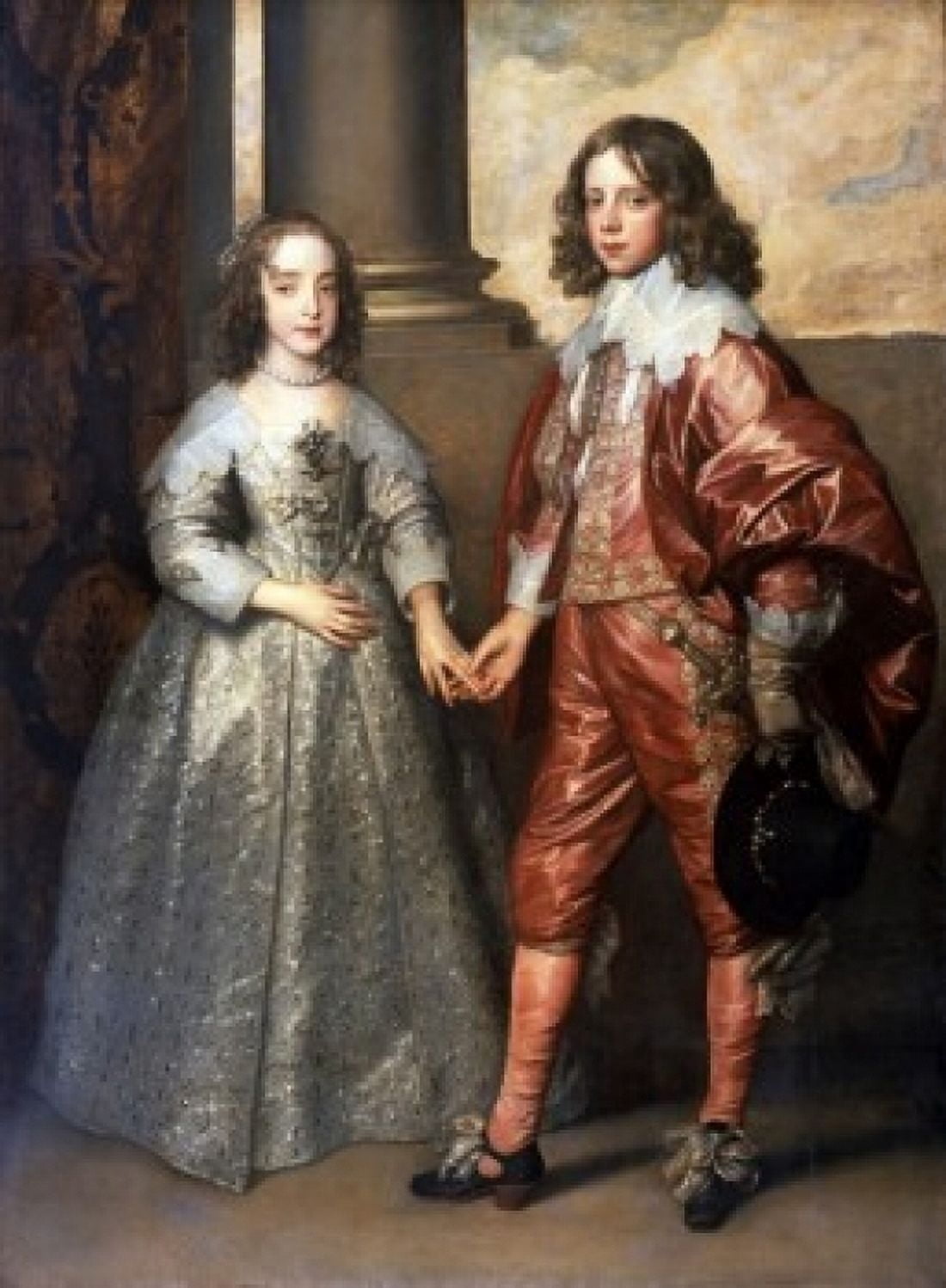 Willem II & Henrietta Maria Stuart Anthony van Dyck (1599-1641 Flemish) Oil on canvas Rijksmuseum Amsterdam Netherlands Canvas Art - Anthony van Dyck (24 x 36)