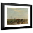 thumbnail image 1 of Willem Maris 18x15 Black Modern Framed Museum Art Print Titled - Meadow with Cows by the Water (1895 - 1904), 1 of 5