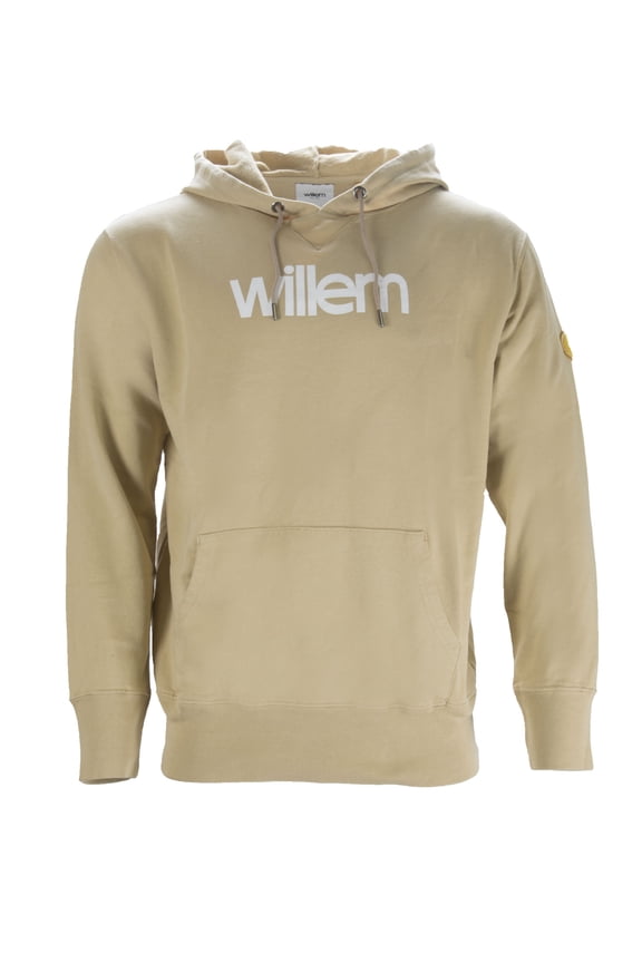 Men's Big Logo Hoodie, Camel, Large