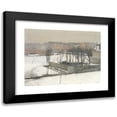 thumbnail image 1 of Willem Witsen 24x19 Black Modern Framed Museum Art Print Titled - View of the Oosterpark in the Snow (C. 1870 - C. 1923), 1 of 5