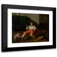 thumbnail image 1 of Willem van Herp 14x12 Black Modern Framed Museum Art Print Titled - Glass of Wine (1650-1660), 1 of 5