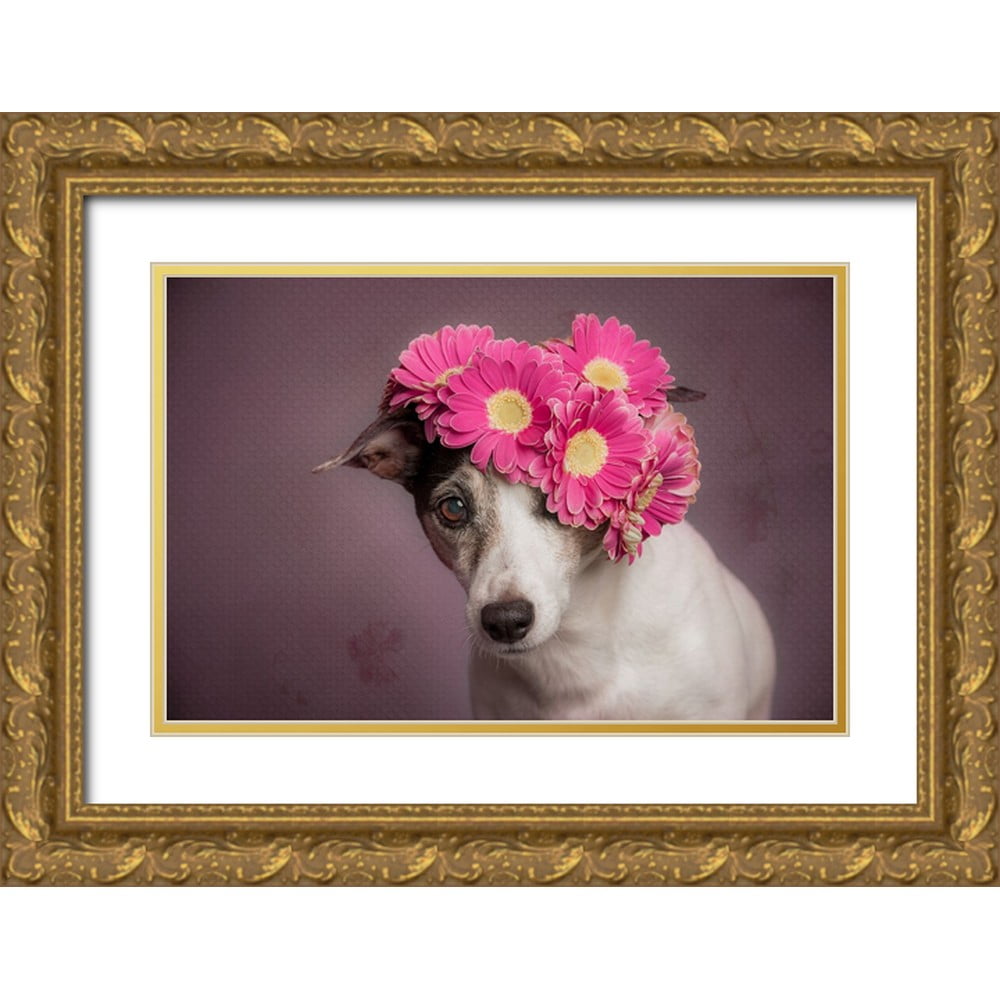 Willers, Heike 24x17 Gold Ornate Wood Framed with Double Matting Museum ...