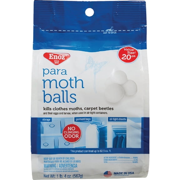 Willert Home Prod. Enoz Para Moth Balls - Single Pack