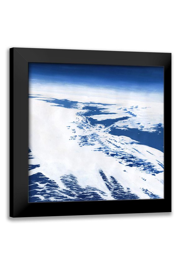 Willett, Michael 12x12 Black Modern Framed Museum Art Print Titled - Arctic Circle IV