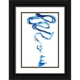 thumbnail image 1 of Willett, Michael 13x18 Black Ornate Wood Framed with Double Matting Museum Art Print Titled - Indigo Vapor II, 1 of 4