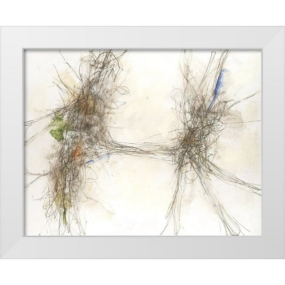 Willett, Michael 18x15 White Modern Wood Framed Museum Art Print Titled - Earth Systems II