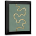 thumbnail image 1 of Willett, Michael 19x24 Black Modern Framed Museum Art Print Titled - Oxbow V, 1 of 5