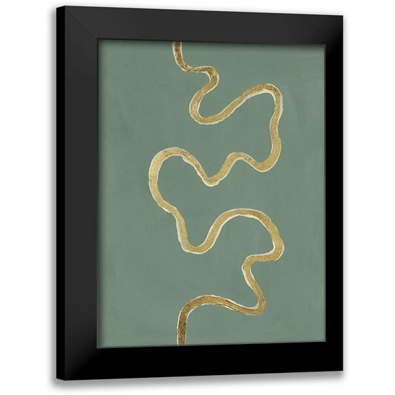 Willett, Michael 19x24 Black Modern Framed Museum Art Print Titled - Oxbow V