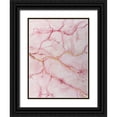 thumbnail image 1 of Willett, Michael 19x24 Black Ornate Wood Framed with Double Matting Museum Art Print Titled - Rose Marble II, 1 of 4