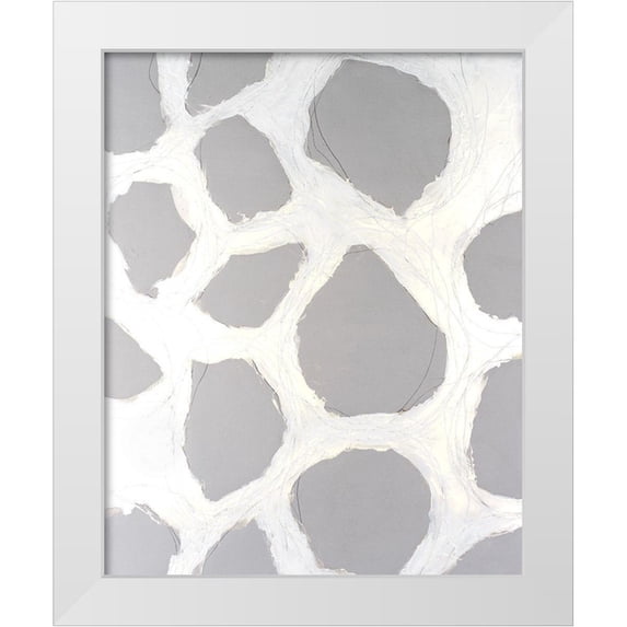 Willett, Michael 26x32 White Modern Wood Framed Museum Art Print Titled - Sublunar II