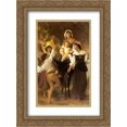 thumbnail image 1 of William Adolphe Bouguereau 2x Matted 20x24 Gold Ornate Framed Art Print 'Return from the Harvest', 1 of 2