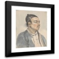 thumbnail image 1 of William Alexander 15x18 Black Modern Framed Museum Art Print Titled - Portrait of a Chinese Man, 1 of 5