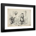 thumbnail image 1 of William Allen Rogers 14x12 Black Modern Framed Museum Art Print Titled - Father Knick-Will This Do (1900), 1 of 5