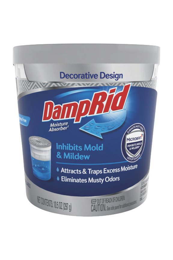 Barr DampRid Refillable Moisture Absorber & Remover with Microban - Single Pack