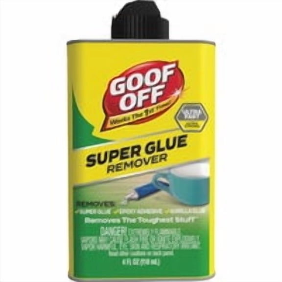 William Barr Goof Off Pro Strength Super Glue Remover - Pack of 10 Bulk Restock Pack