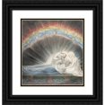 thumbnail image 1 of William Blake 15x16 Black Ornate Wood Framed Double Matted Museum Art Print Titled - The Death of Saint Joseph (1803), 1 of 5
