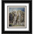 thumbnail image 1 of William Blake 2x Matted 20x24 Black Ornate Framed Art Print 'Christ Tempted by Satan to Turn the Stones to Bread', 1 of 2