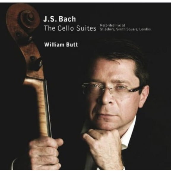 William Butt - Bach Cello Suites: Live - CD