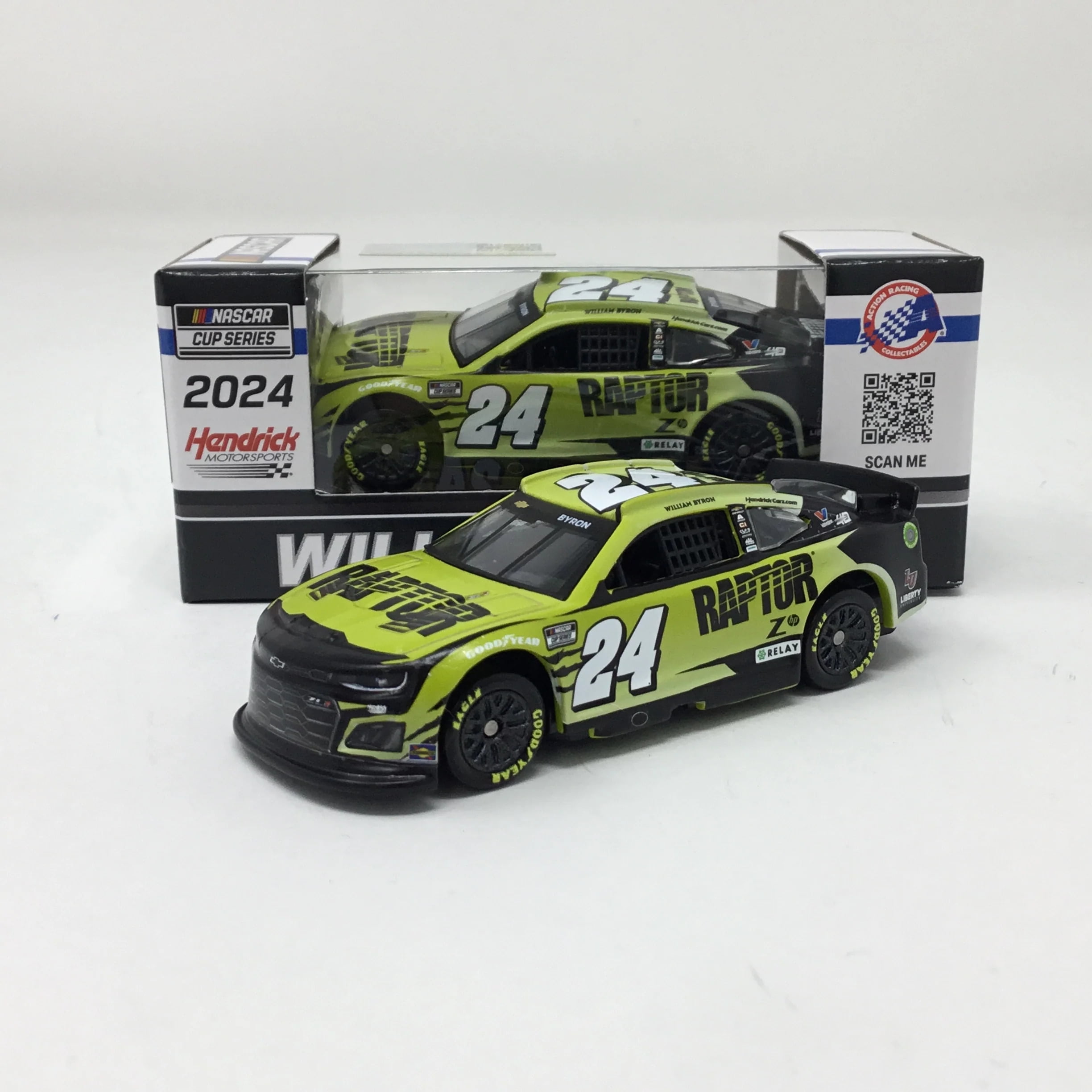 Action Racing William Byron 2024 24 Raptor 164 Regular Paint Die Cast