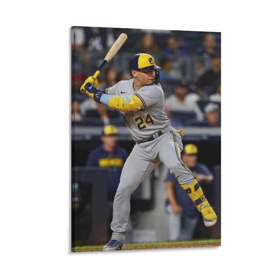 William Contreras Canvas Poster Picture Print Wall Art Poster Painting Canvas Posters Artworks Gift Room Aesthetic 24x36inch(60x90cm)