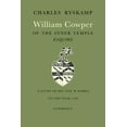 thumbnail image 1 of William Cowper of the Inner Temple, Esq.: A Study of His Life and Works to the Year 1768, (Paperback), 1 of 1
