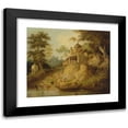thumbnail image 1 of William Daniell 17x15 Black Modern Framed Museum Art Print Titled - The Banks of the Ganges, 1 of 5