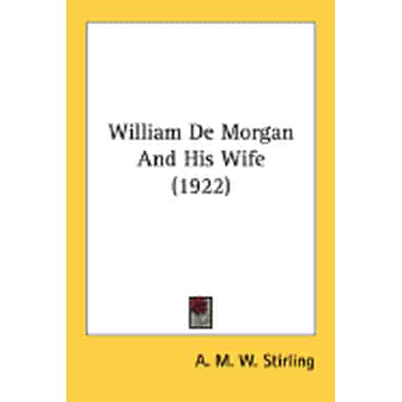 William De Morgan And His Wife (1922) (Paperback)