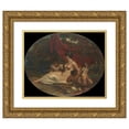 thumbnail image 1 of William Etty 24x20 Gold Ornate Framed and Double Matted Museum Art Print Titled - Allegory (1807-1849), 1 of 4