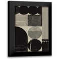 thumbnail image 1 of William, Gary 17x24 Black Modern Framed Museum Art Print Titled - Black Alignment II, 1 of 5